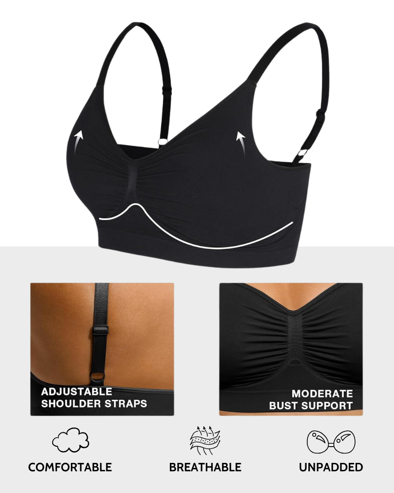 Melviria Full Coverage Wireless Bra